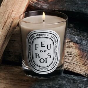 BNIB- Diptyque Wood 🪵 Fire 🔥 Candle - 35g